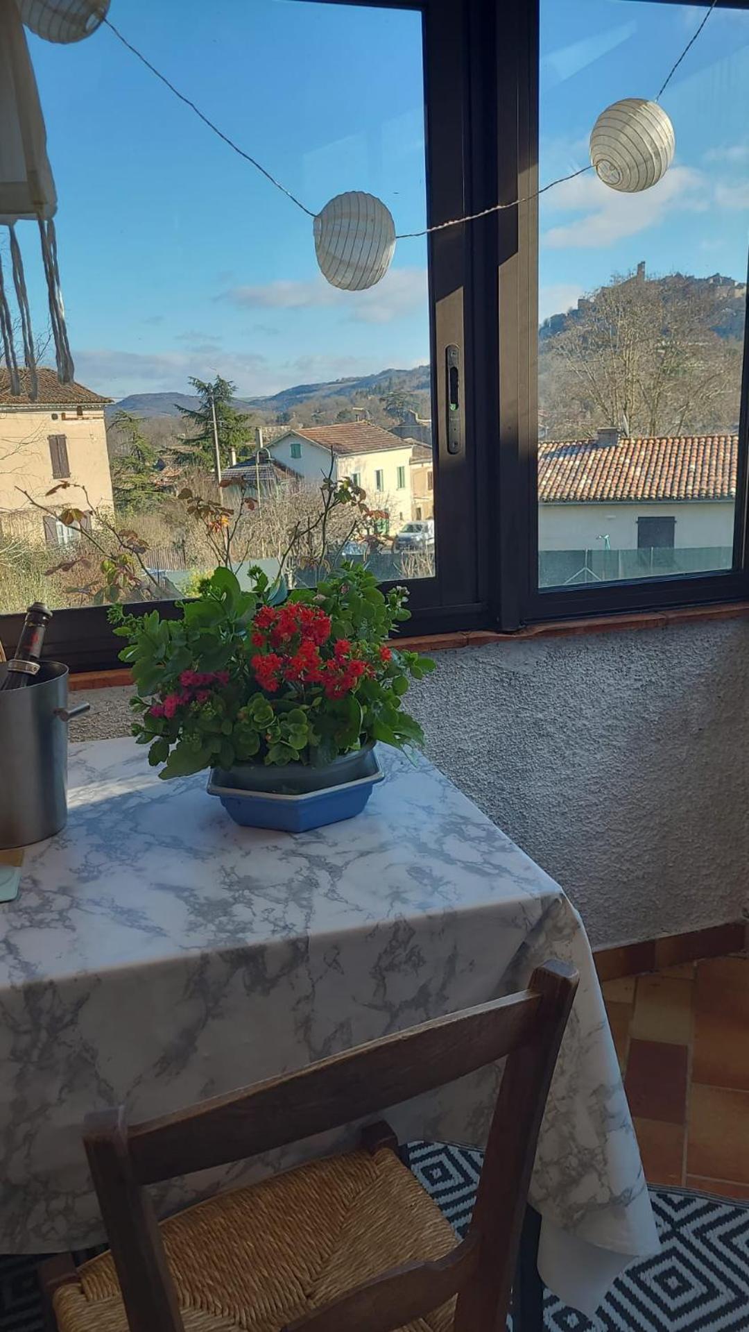 La Jolie Vue Et La Maison De La Tour- Cordes-Sur-Ciel Les Cabannes  외부 사진